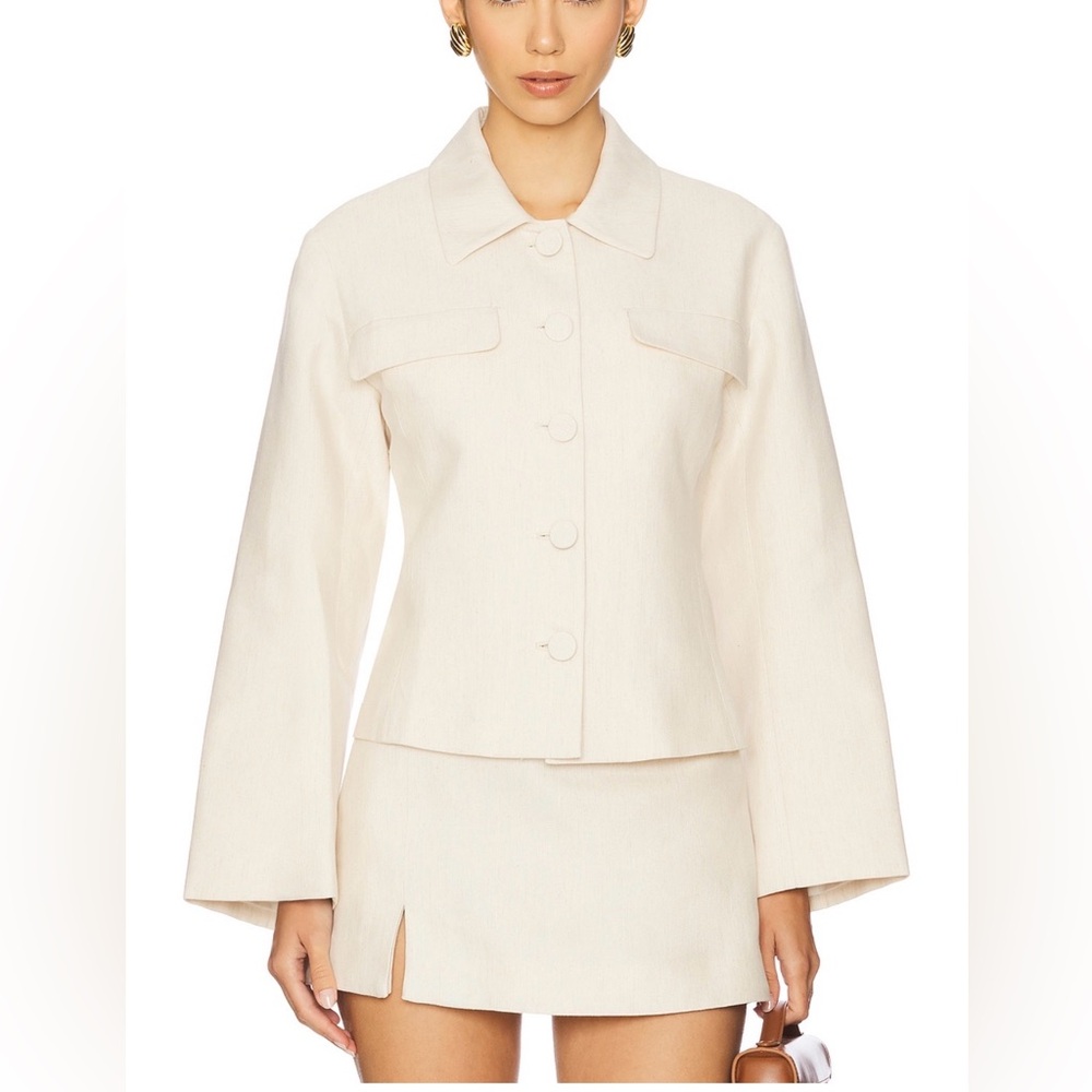 Ami jacket in Neutral Beige